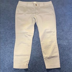J CREW Frankie pants